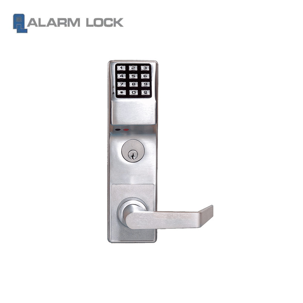 Alarm Lock - ETDLS1G-26DCR8 - Trilogy Exit Panic Trim Digital Keypad Lock Audit Trail - Satin Chrome Finish