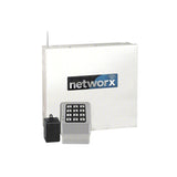 Alarm Lock - NETDKPAK/26D - Networx Wireless Keypad and Control Panel with 12V Power Supply and Plug-in AC Transformer - US26D (Satin Chromium Plated Over Nickel)
