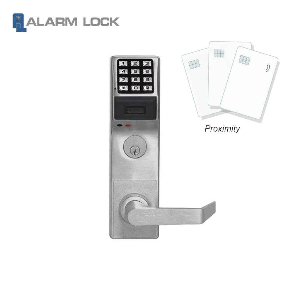 Alarm Lock - PDL3500CRL-26D - Trilogy Classroom Mortise Digital Proximity Keypad Lock with Audit Trail - Left Handed - Satin Chrome Finish