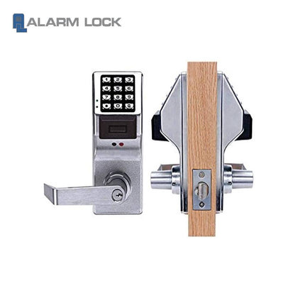 Alarm Lock - PDL5300-26D - Trilogy Double Sided Proximity Keypad Lock with Audit Trail - Grade 1 - Satin Chrome Finish