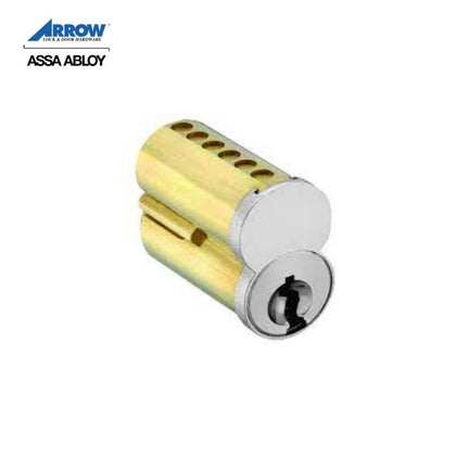 Arrow - 7100CRP-UCXAB - SFIC Core 7-Pins Pointe Uncombinated core - Best A Keyway - Plain Face - No Logo - 626 (Satin Chrome)