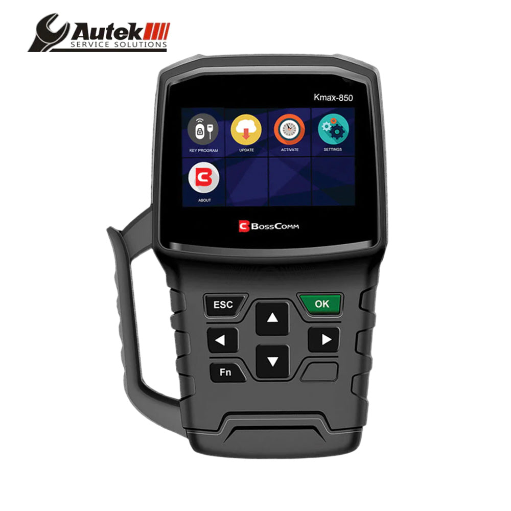 AUTEK BOSSCOMM KMAX-850 Key Programmer and OB2 Scanner