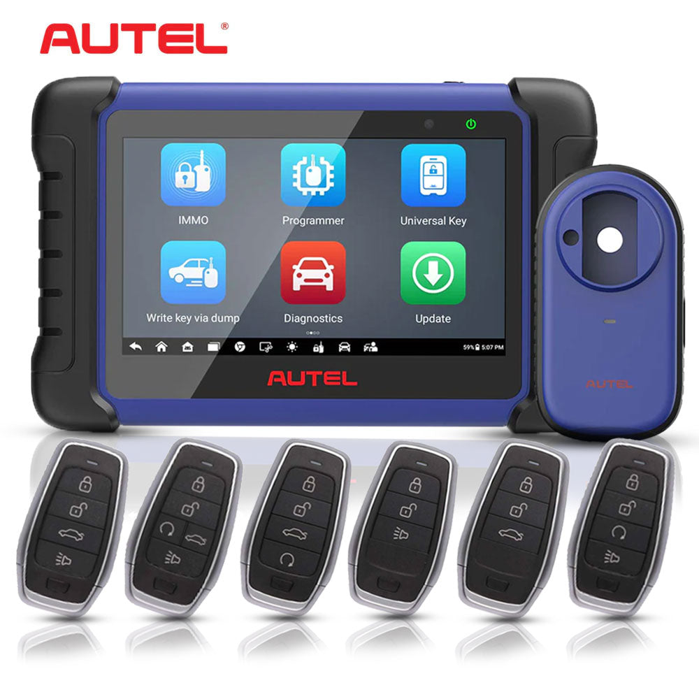 Autel MaxiIM IM508S Key Programming and Diagnostic Tools with 6 Free Autel Universal Smart Keys