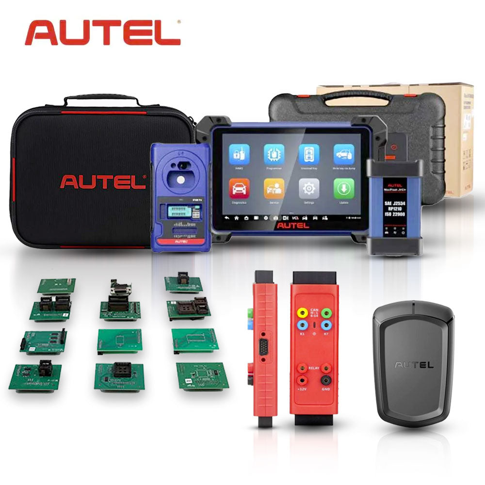 Autel MaxiIM IM608 PRO II - Auto Key Programmer & Diagnostic Tool with One Year Update Plus APB112, G-BOX2 & IMKPA Accessories for Renew & Unlock