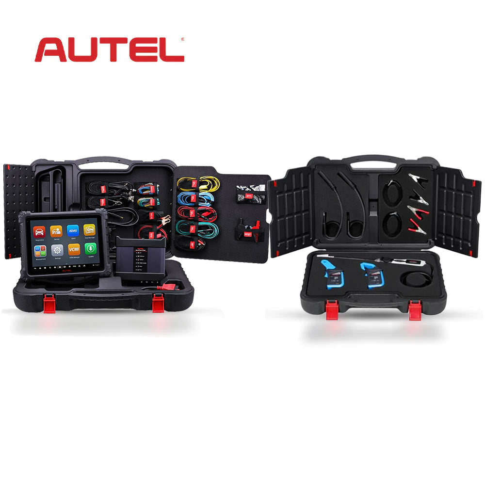 Autel Accessory Kit Autel MaxiSys Ultra Diagnostic Tablet with MaxiFlash VCMI and Oscillos ...