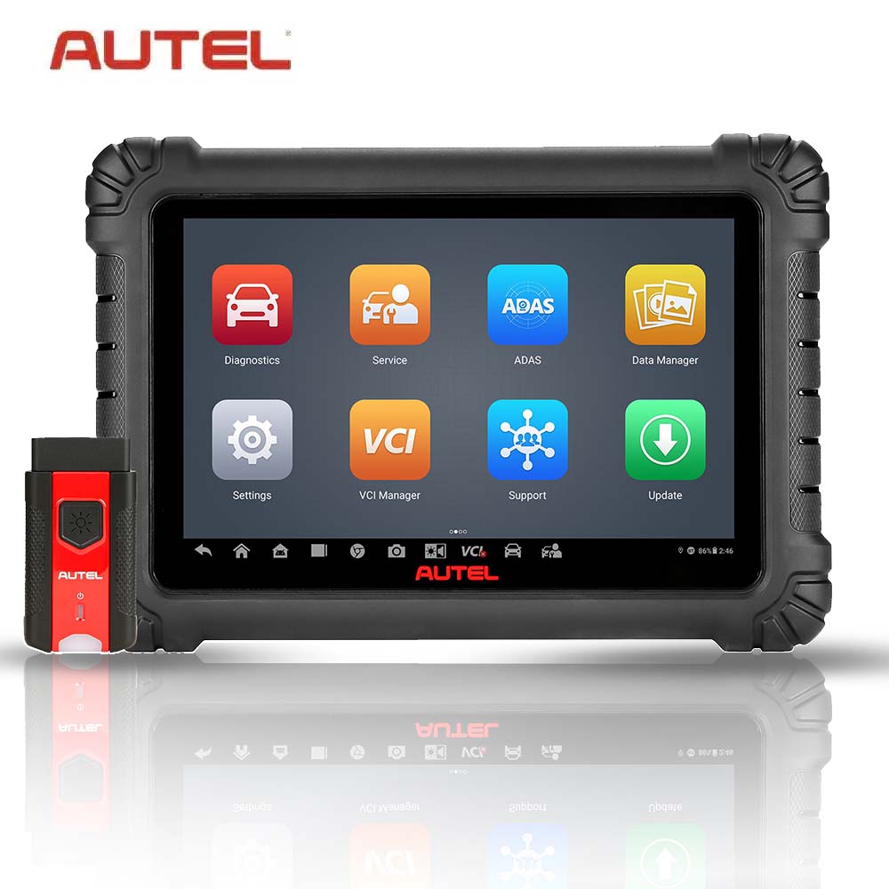 AUTEL - MaxiSYS 906MAX Professional Diagnostic Tablet with Bluetooth VCI and MaxiSys ADAS Software Upgrade (TCP)