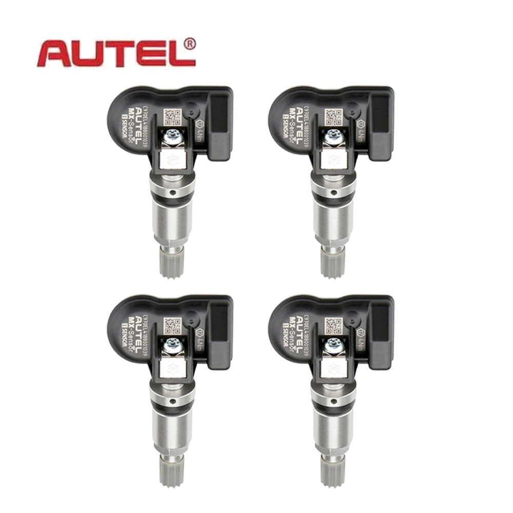 Autel Adjustable Angle 1-Sensor with Aluminum Screw-in Valve Stem (Pack of 4)
