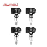 Autel MX-Sensor 433/315MHz Universal Programmable Fixed TPMS Sensor Metal Valve (Pack of 4)