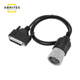 ABRITES - CB009 - AVDI Cable for Connection with Trucks Deutcsh 6 Pin (J1708)