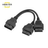 ABRITES - CB103 - OBDII Y Cable M/2xF