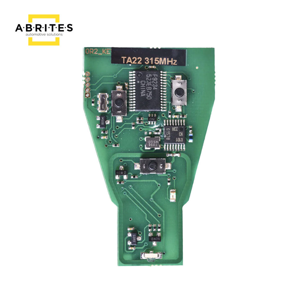 ABRITES - TA21 - PCB for Mercedes IR Key Fob Case Small Size - 315 Mhz