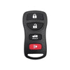 KEYDIY Nissan Style 4 Buttons Universal Keyless Entry Remote - Black (B36-4)