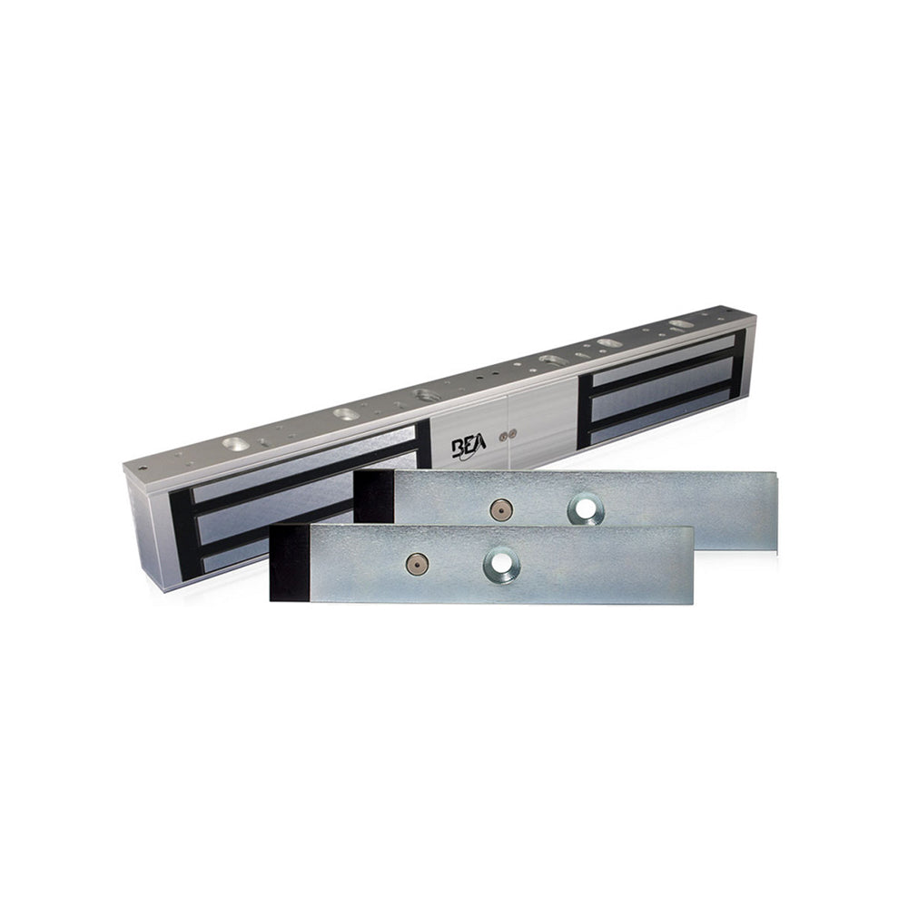 BEA - 10MAGLOCK6ULDS - Double Electromagnetic Surface Mount Lock with Adjustable Relock Time Delay System and Door Status Sensor, 600 LB