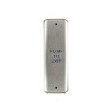 BEA - 10PBJ - Jamb Push Plates 1.5 Inch by 4.75 Inch Stainless Steel