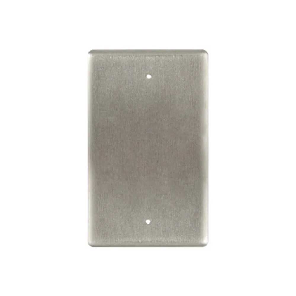 BEA - 10PBO241 - Single Gang Push Plates 2.75 Inch by 4.5 Inch Stainless Steel