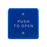 BEA - 10PBS45 - Square Push Plates 4.5 Inch Stainless Steel