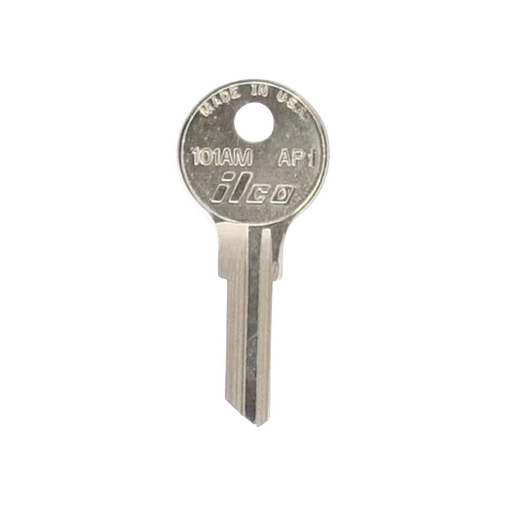 ILCO 101AM Chicago 6-Wafer Cabinet Key Blank - AP1