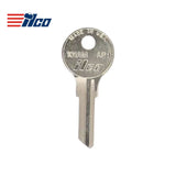 ILCO 101AM Chicago 6-Wafer Cabinet Key Blank - AP1