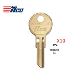ILCO B5-1098DB Key Blank For Briggs & Stratton (Pack of 10)