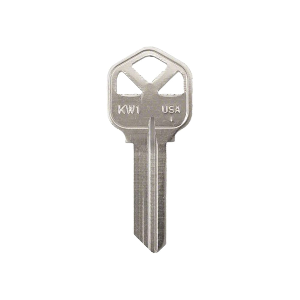 ILCO 1176 Kwikset Nickel Plated Key Blank - KW1