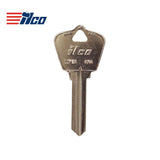 ILCO 1179A-AR4 6-Pin Arrow Key Blank - Brass