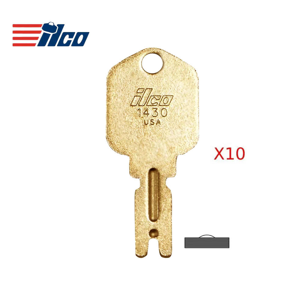 1430 Clark Fork Lift Key Blank - CLF-1 / 1430 (Packs of 10)