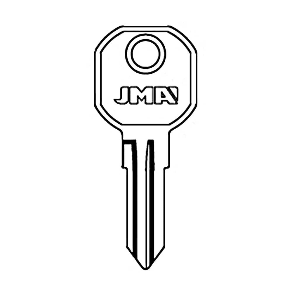 Gascap Key Blank - 1611R GAS / GAS-4D