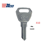 Commercial & Residential Key Blank - FLT-1D / 1645R RV (Packs of 10)