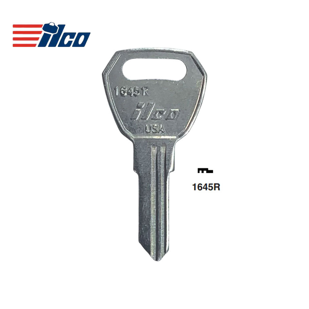Commercial & Residential Key Blank -  FLT-1D / 1645R RV