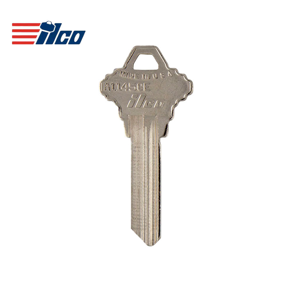 ILCO A1145EF 6-Pin Schlage Key Blank