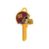 ILCO - NFL-KW1 TeamKeys - Helmet Edition Key Blank - Washington Football Team