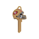 ILCO - NFL-SC1 TeamKeys - Helmet Edition Key Blank - San Francisco 49ers