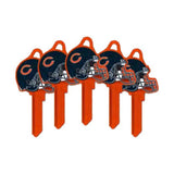 ILCO - NFL-SC1 TeamKeys - Helmet Edition Key Blank - Chicago Bears - Pack of 5
