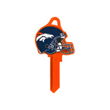 ILCO - NFL-SC1 TeamKeys - Helmet Edition Key Blank - Denver Broncos