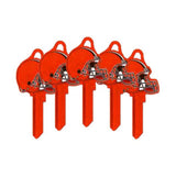 ILCO - NFL-SC1 TeamKeys - Helmet Edition Key Blank - Cleveland Browns - Pack of 5
