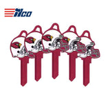 ILCO - NFL-SC1 TeamKeys - Helmet Edition Key Blank - Arizona Cardinals - Pack of 5