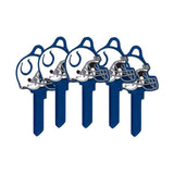 ILCO - NFL-SC1 TeamKeys - Helmet Edition Key Blank - Indianapolis Colts - Pack of 5