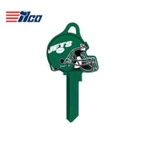 ILCO - NFL-SC1 TeamKeys - Helmet Edition Key Blank - New York Jets