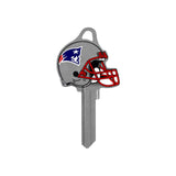 ILCO - NFL-SC1 TeamKeys - Helmet Edition Key Blank - New England Patriots