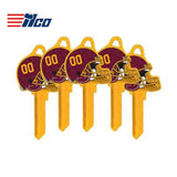 ILCO - NFL-SC1 TeamKeys - Helmet Edition Key Blank - Washington Football Team - Pack of 5