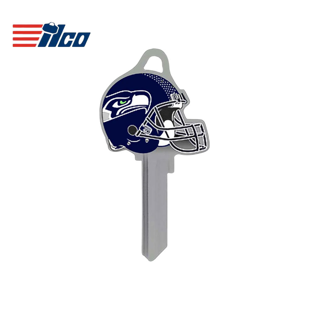 ILCO - NFL-SC1 TeamKeys - Helmet Edition Key Blank - Seattle Seahawks