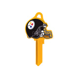 ILCO - NFL-SC1 TeamKeys - Helmet Edition Key Blank - Pittsburgh Steelers