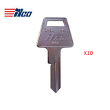 1045L American Padlock Key Blank - AM3L (Packs of 10)