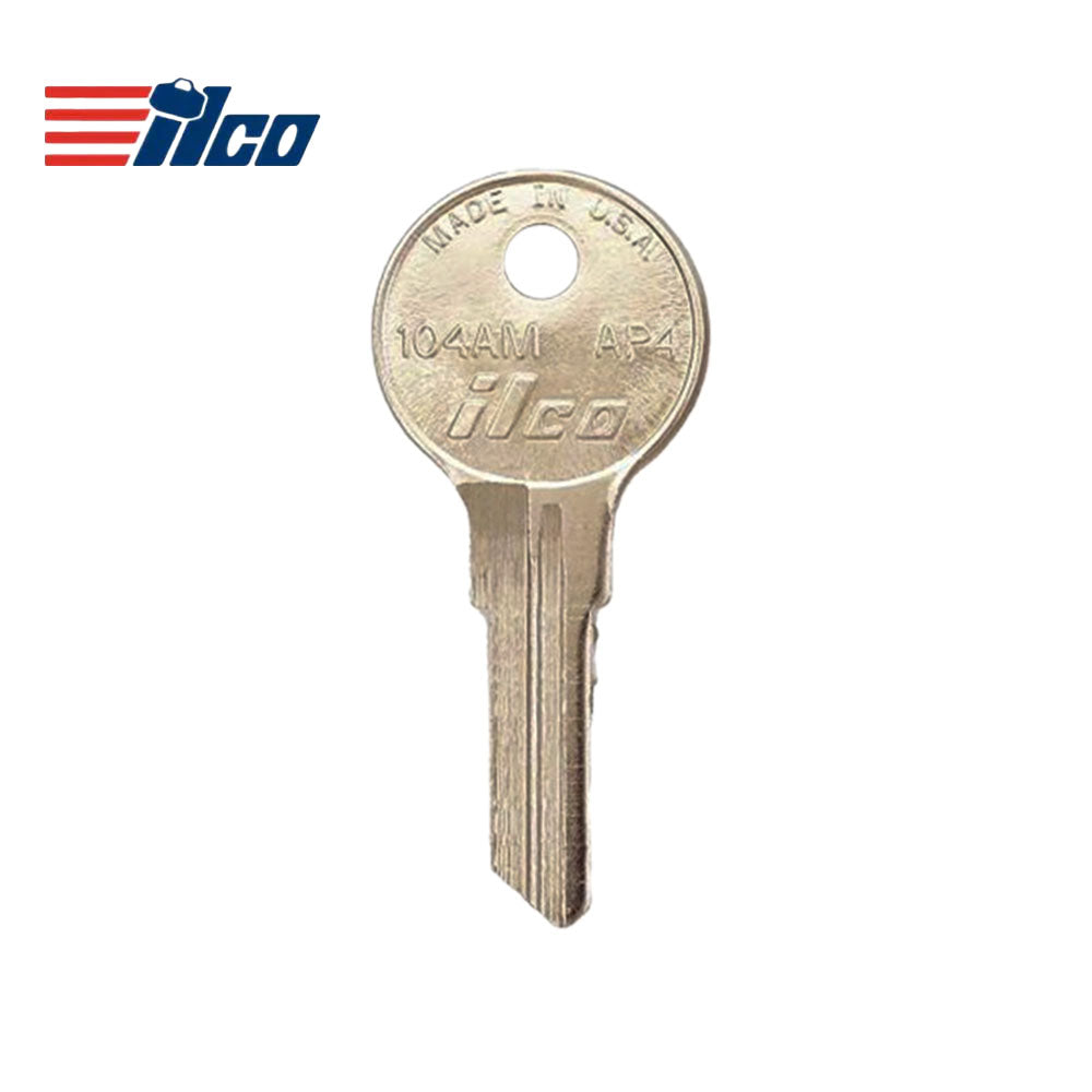 ILCO 104AM Chicago Commercial & Residencial Key Blank - AP4