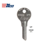 100AM Chicago Commercial & Residencial Key Blank - CHI-11 / AP5