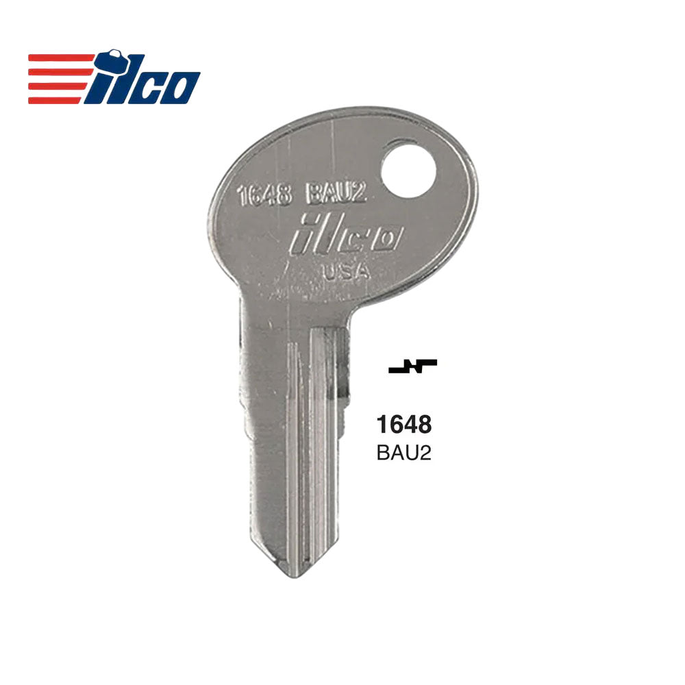 1648 Bauer Commercial & Residencial Key Blank -  BUE-2  / BAU2