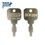 Framon Blue Dog Keys BD204 Equipment Honda Generator