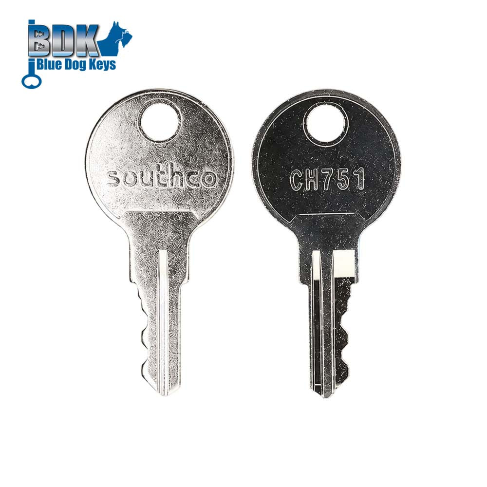 Framon Blue Dog Boat Keys BD467M CH751 Plain Head Southco