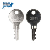 Framon Blue Dog Boat Keys BD467M CH751 Plain Head Southco