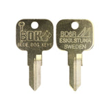 Framon Blue Dog Keys BD6R Mobella 900 Codes Southco